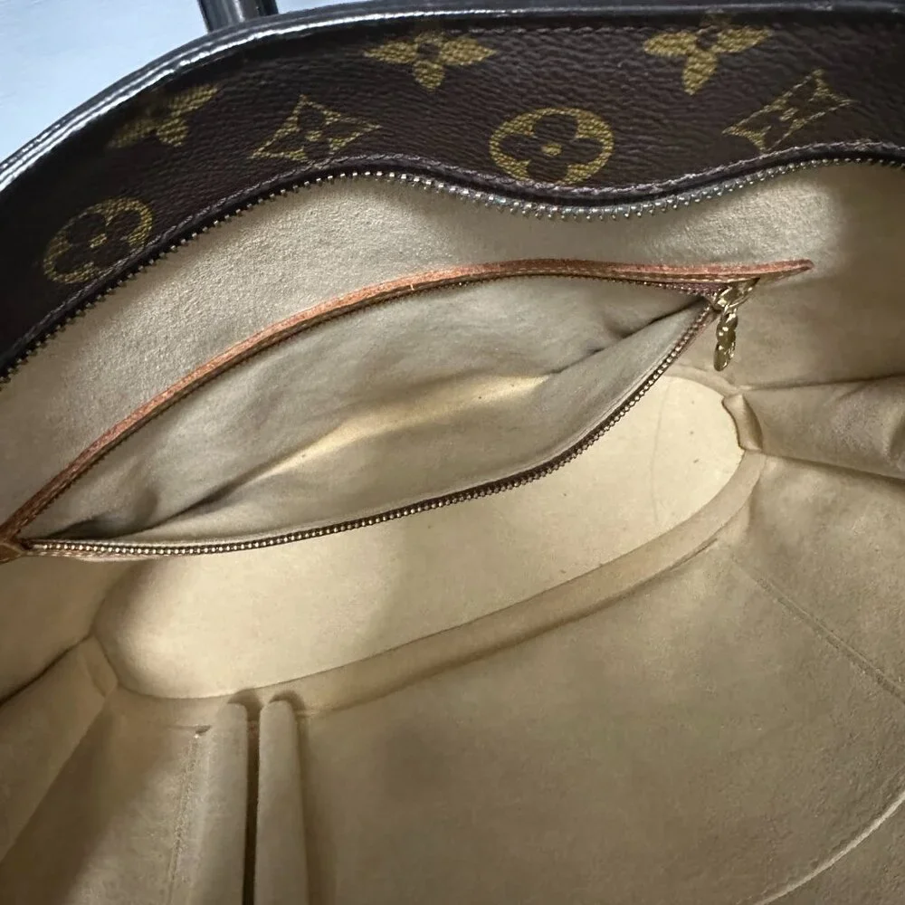 Louis Vuitton Monogram Babylone Tote Bag  Vintage Good MB0998 - Picture 11 of 16